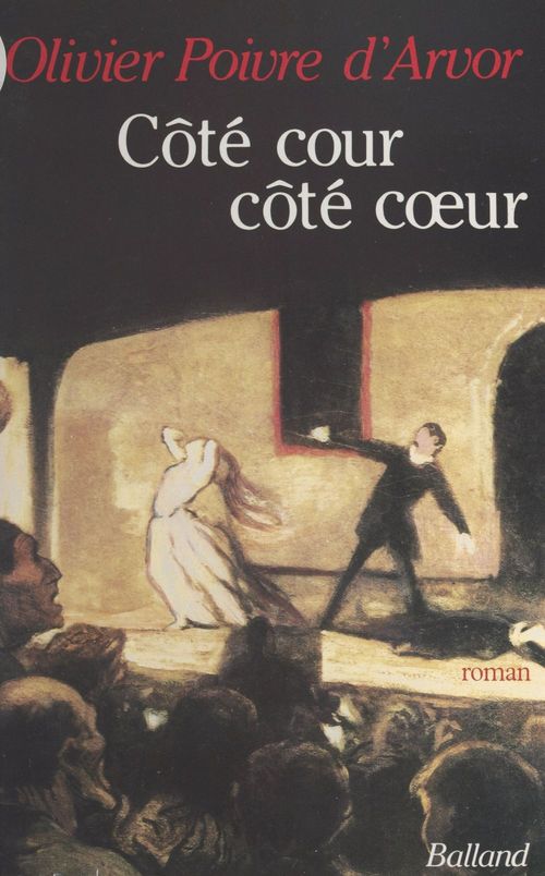 Couverture ebook de Côté cour, côté coeur, de Olivier Poivre D'Arvor