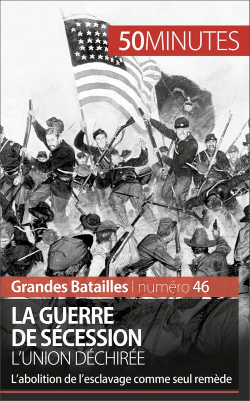Couverture ebook de La guerre de Sécession, de Romain Parmentier