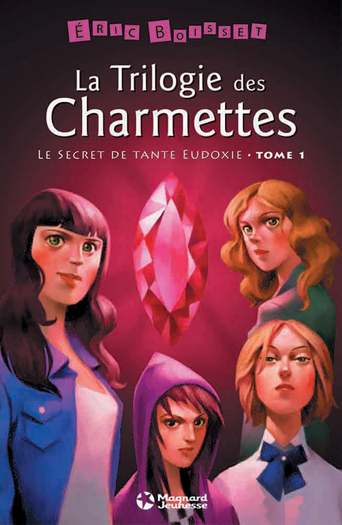 ebook cover of La Trilogie des Charmettes - Tome 1 : Le Secret de tante Eudoxie, by Eric Boisset