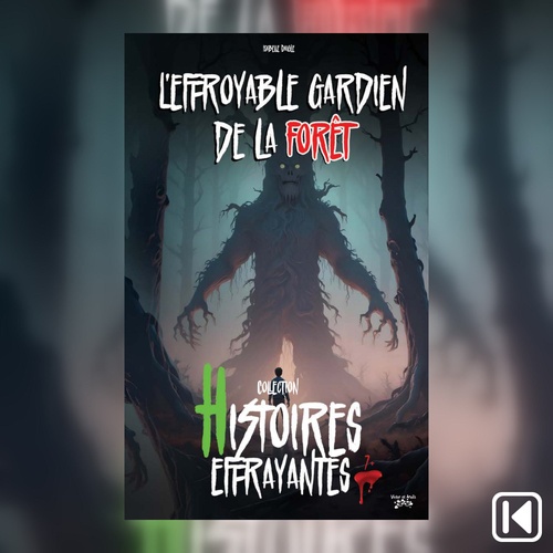 Couverture audiobook de L'effroyable gardien de la forêt, de Isabelle Daigle
