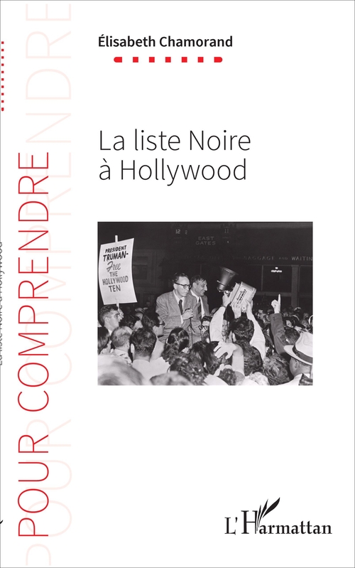 Couverture ebook de La liste noire à Hollywood, de Elisabeth Chamorand