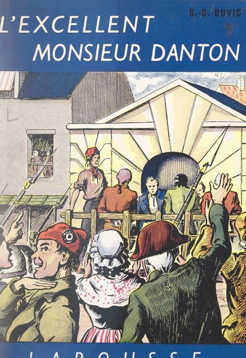Couverture ebook de L'excellent Monsieur Danton, de G.-O. Duvic