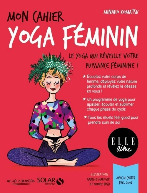 ebook cover of Mon cahier Yoga féminin, by Minako Komatsu
