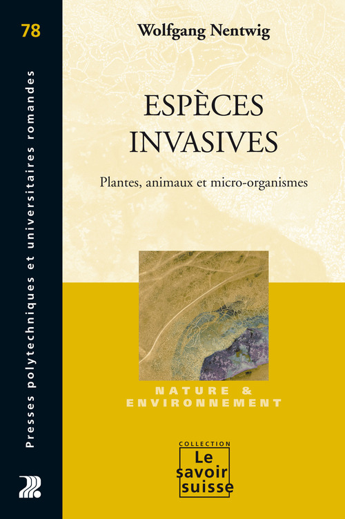 Couverture ebook de Espèces invasives, de Nentwig Wolfgan