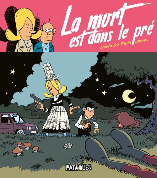 Couverture ebook de La Mort est dans le pré, de David De thuin, James