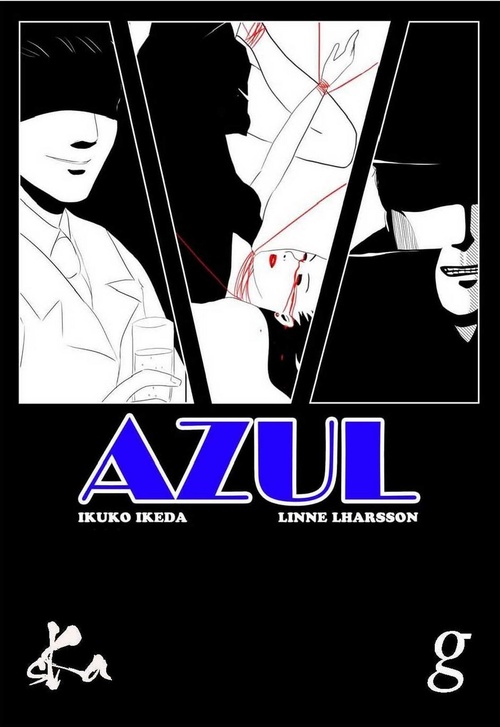 ebook cover of Azul, by Ikuko Ikeda, Linne Lharsson