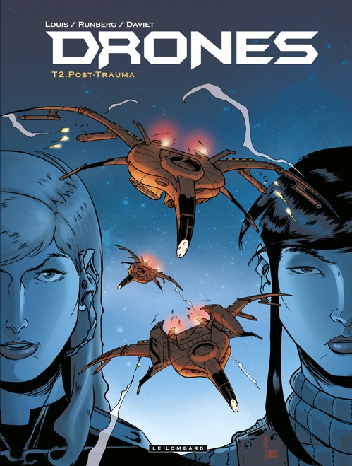 Couverture ebook de Drones - Tome 2 - Post-Trauma, de Sylvain Runberg, Louis