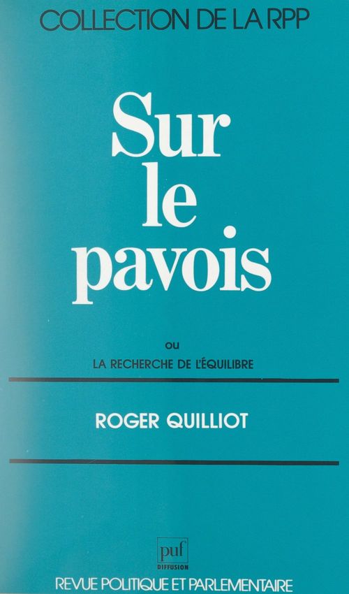 Couverture ebook de Sur le pavois, de Roger Quilliot