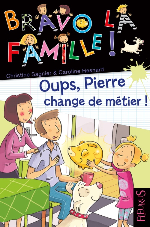 ebook cover of Oups, Pierre change de métier !, by Caroline Hesnard, Christine Sagnier