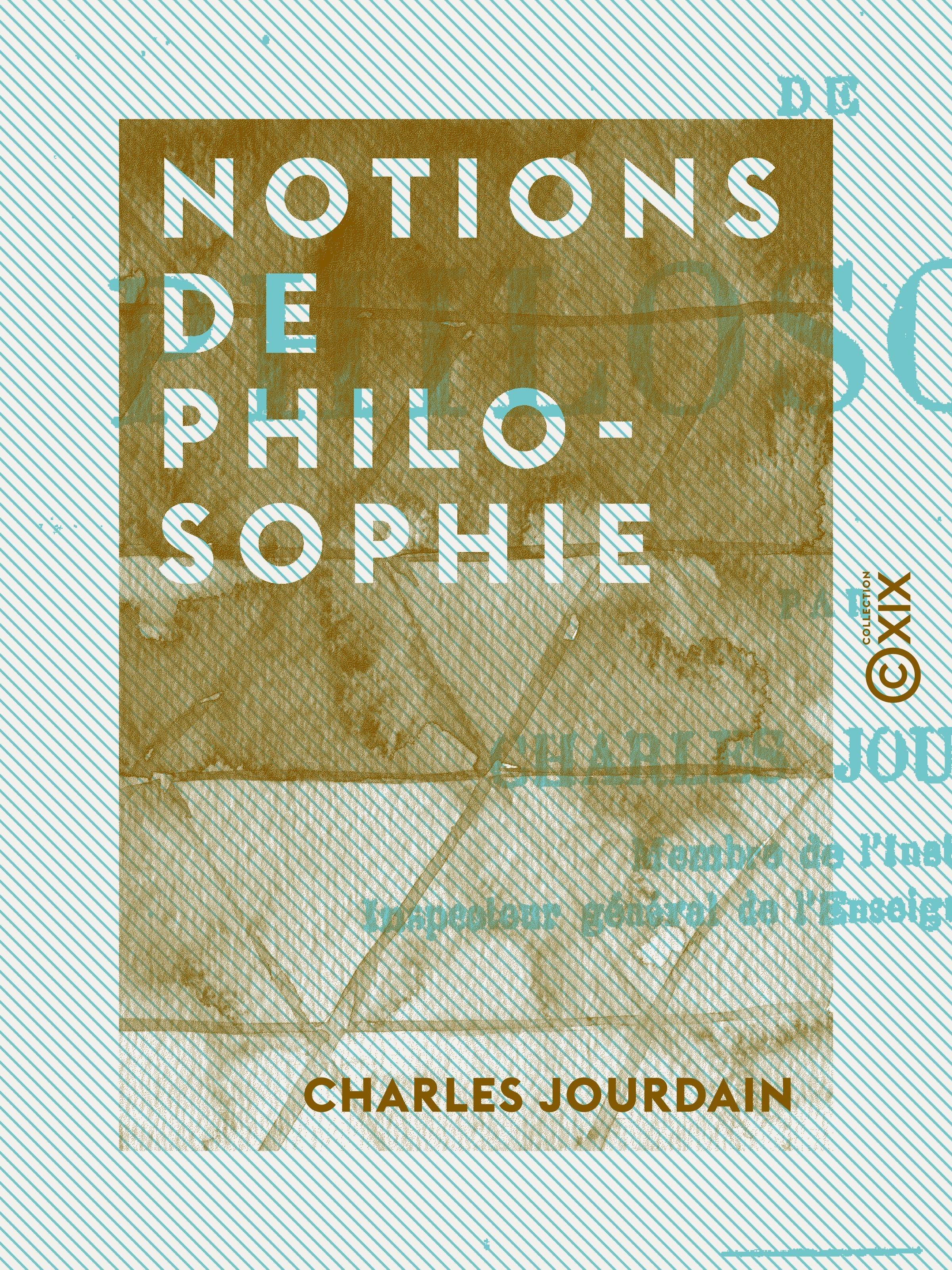 ebook cover of Notions de philosophie, by Charles Jourdain