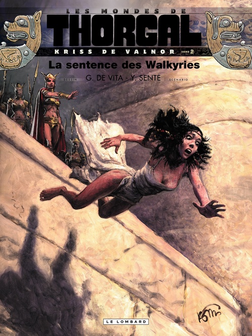 ebook cover of Kriss de Valnor - Tome 2 - La Sentence des Walkyries, by Yves Sente, Giulio De Vita