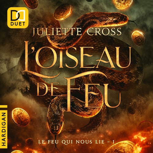 Couverture audiobook de L'oiseau de feu, de Juliette Cross