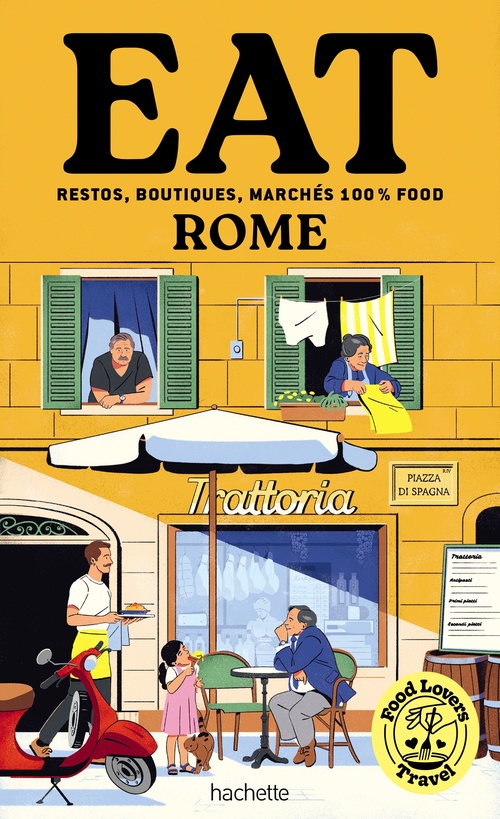 Couverture ebook de Food Lovers Travel : Eat Rome, de Annabelle Schachmes