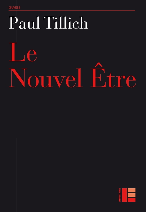 ebook cover of Le Nouvel Être, by Paul Tillich