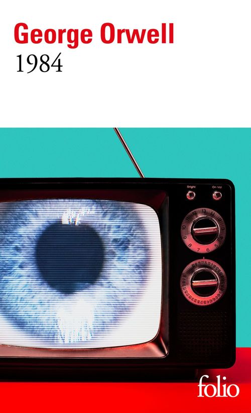 ebook cover of 1984, by George Orwell