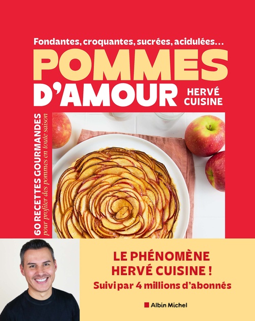 ebook cover of Fondantes, croquantes, sucrées, acidulées... Mes pommes d'amour, by Hervé Cuisine