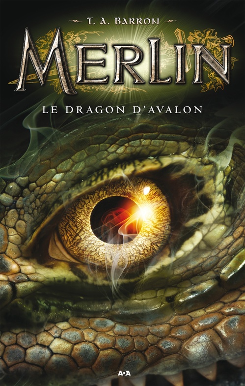 ebook cover of Le dragon d´Avalon, by T. A. Barron