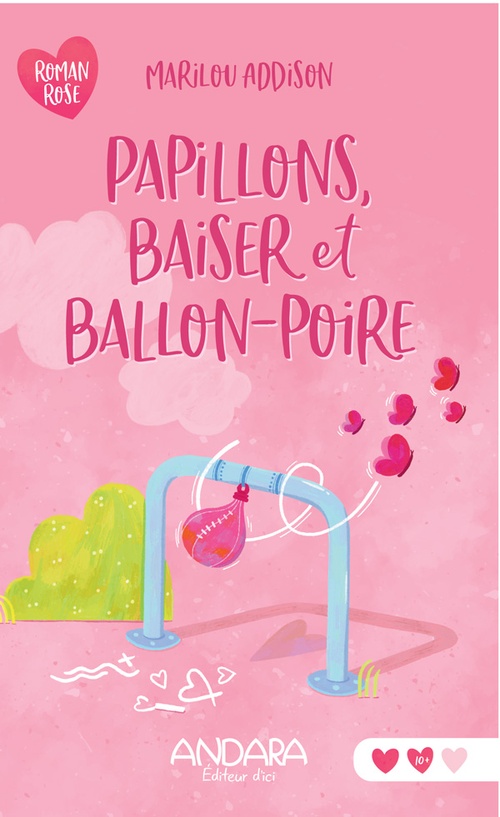 ebook cover of Papillons, baiser et ballon-poire, by Marilou Addison