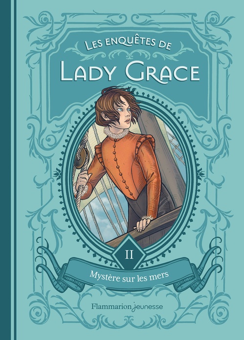 ebook cover of Les enquêtes de Lady Grace (Tome 2) - Mystère sur les mers, by Patricia Finney