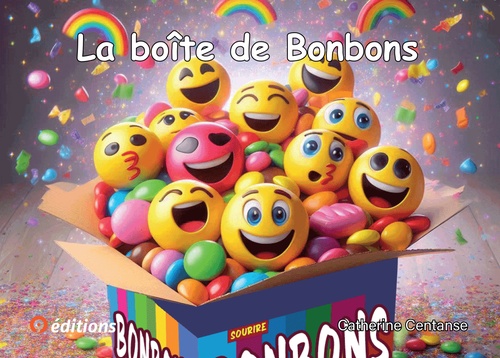 Couverture ebook de La boîte de Bonbons, de Catherine Centanse