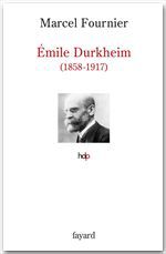 ebook cover of Émile Durkheim, by Marcel Fournier