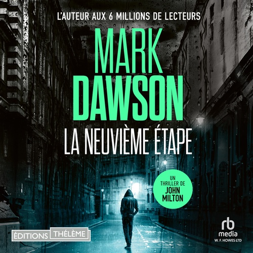audiobook cover of La Neuvième Étape (Les thrillers de John Milton t. 8), by Mark Dawson