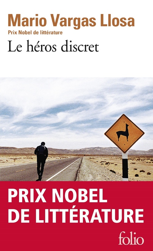 ebook cover of Le héros discret, by Mario Vargas Llosa