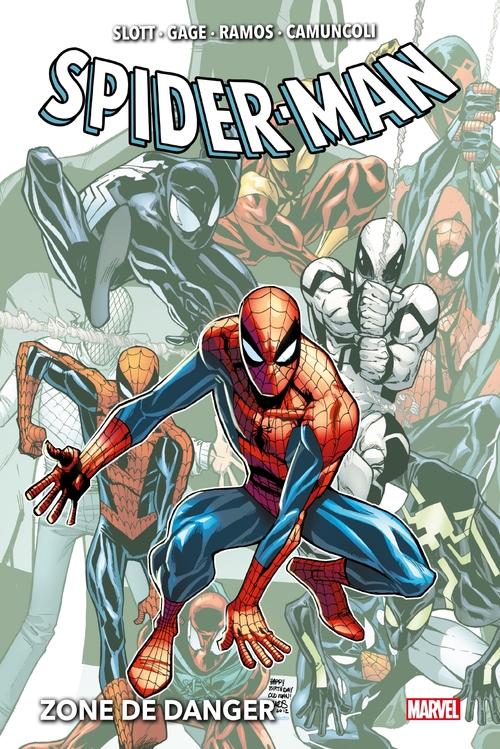 Couverture ebook de Spider-Man : Zone de danger, de Dan Slott, Chris Gage