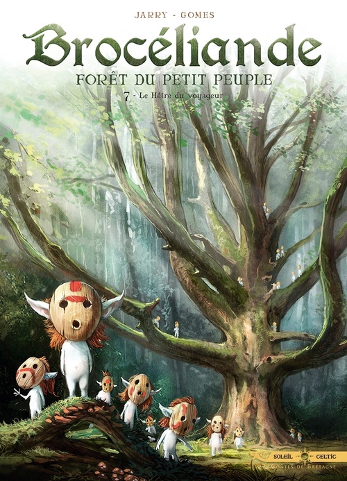 ebook cover of Brocéliande T07 - Le Hêtre du voyageur, by Nicolas Jarry