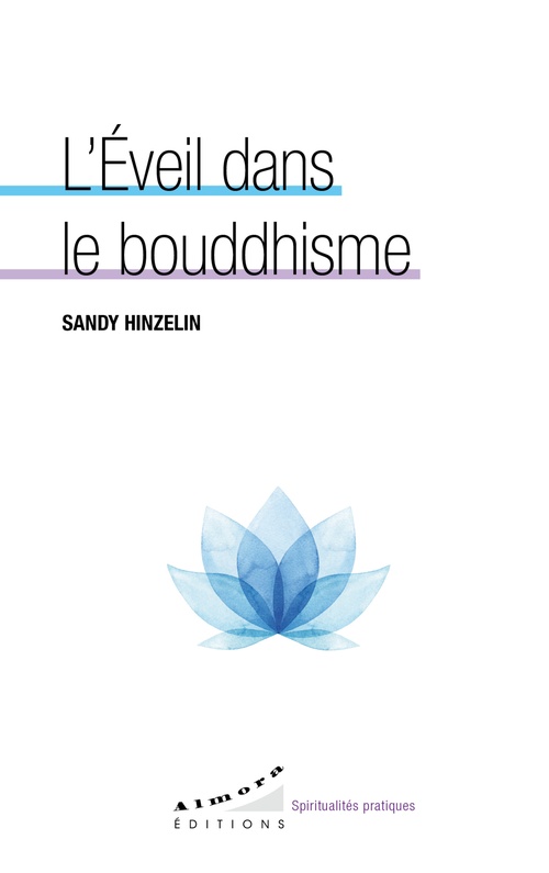 Couverture ebook de L'éveil dans le bouddhisme, de Sandy Hinzelin