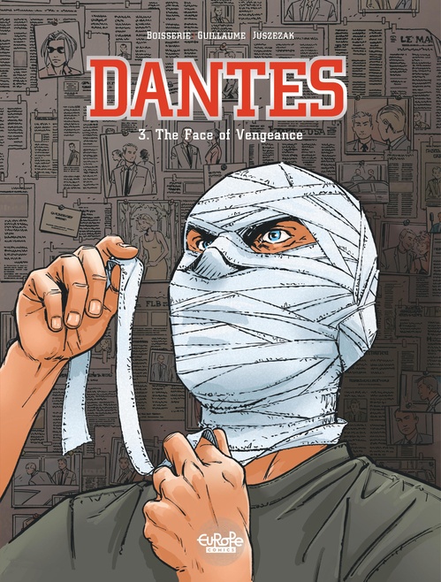 Couverture ebook de Dantes - Volume 3 -  The Face of Vengeance, de Pierre Boisserie, Philippe Guillaume
