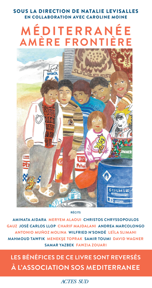 ebook cover of Méditerranée, amère frontière, by Collectif, Aminata Aidara, Meryem Alaoui, Christos Chryssopoulos, Gauz, José carlos Llop, Charif Majdalani, Andrea Marco