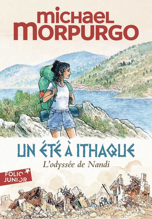 Couverture ebook de Un été à Ithaque. L'odyssée de Nandi, de Michael Morpurgo