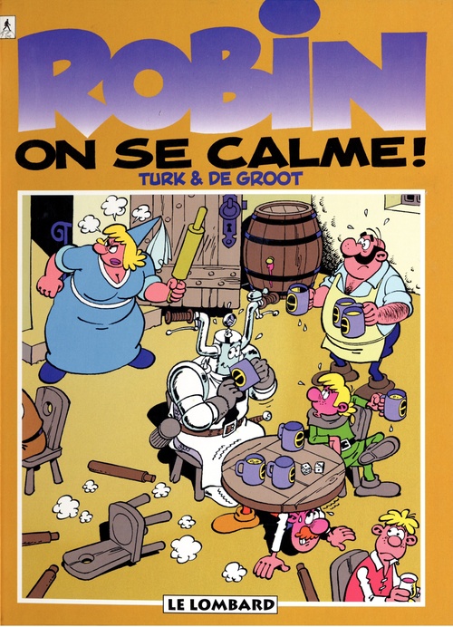 Couverture ebook de Robin Dubois - tome 18 - On se calme !, de Turk, Bob De Groot