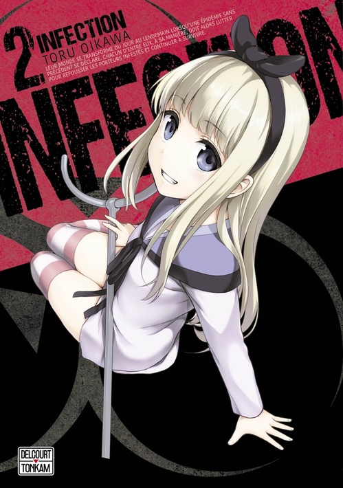 Couverture ebook de Infection T02, de Toru Oikawa