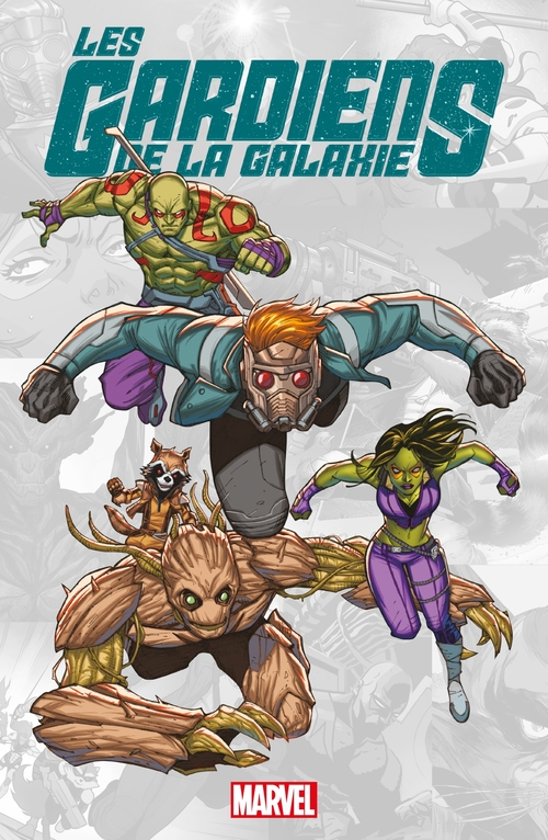 Couverture ebook de Les Gardiens de la Galaxie, de Collectif