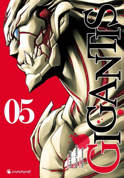 Couverture ebook de Gigantis Tome 05, de Yoichi Komori, Ken-ichi Tachibana, Takayuki Yamamoto