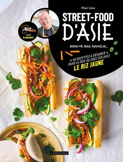 Couverture ebook de Street-food d'Asie, de Thai King Liou