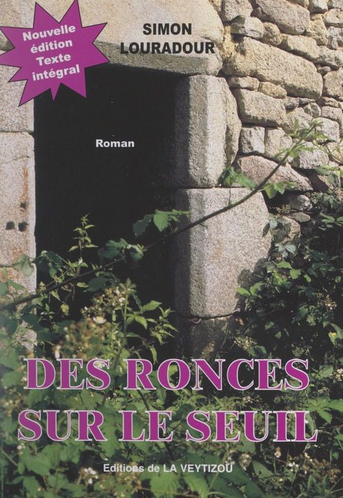 ebook cover of Des ronces sur le seuil, by Simon Louradour