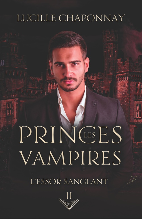 ebook cover of Les Princes Vampires 2, by Lucille Chaponnay
