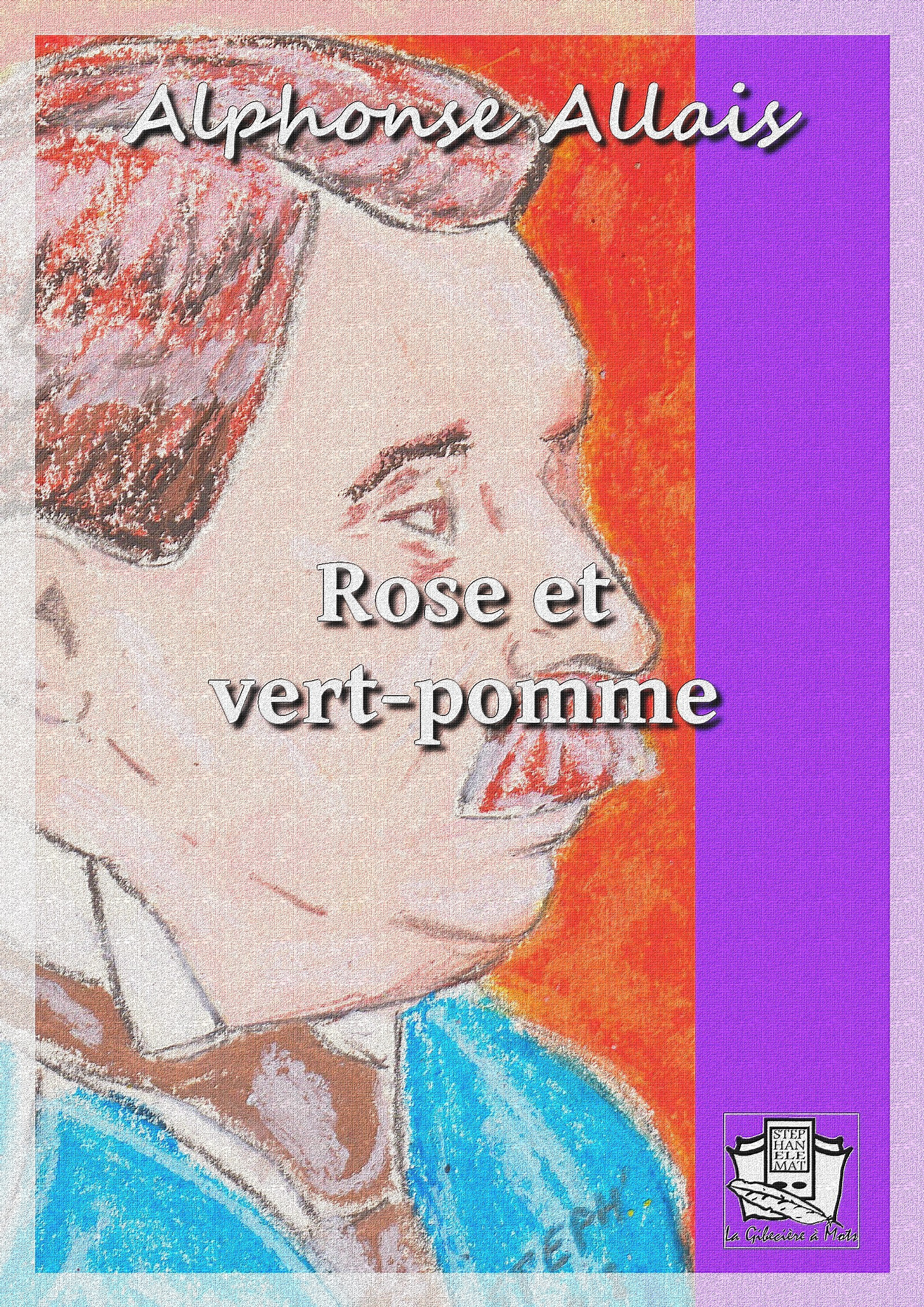 Couverture ebook de Rose et vert-pomme, de Alphonse Allais