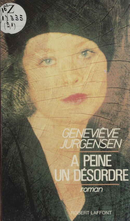 Couverture ebook de À peine un désordre, de Genevieve Jurgensen