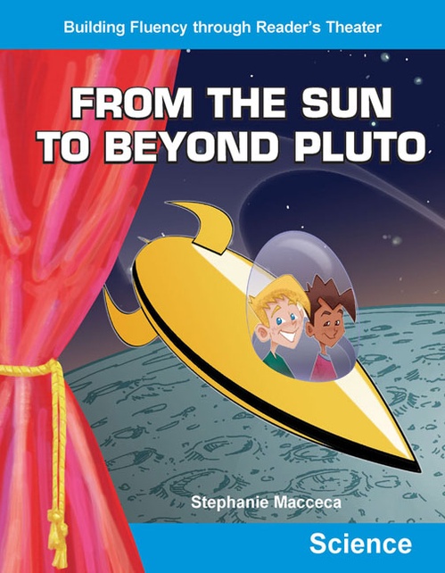 ebook cover of From the Sun to Beyond Pluto, by Stephanie Macceca