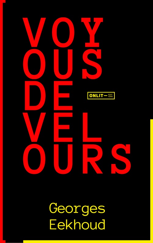 ebook cover of Voyous de Velours, by Georges Eekhoud