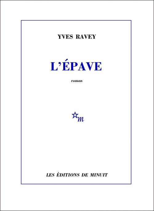 ebook cover of L'Épave, by Yves Ravey