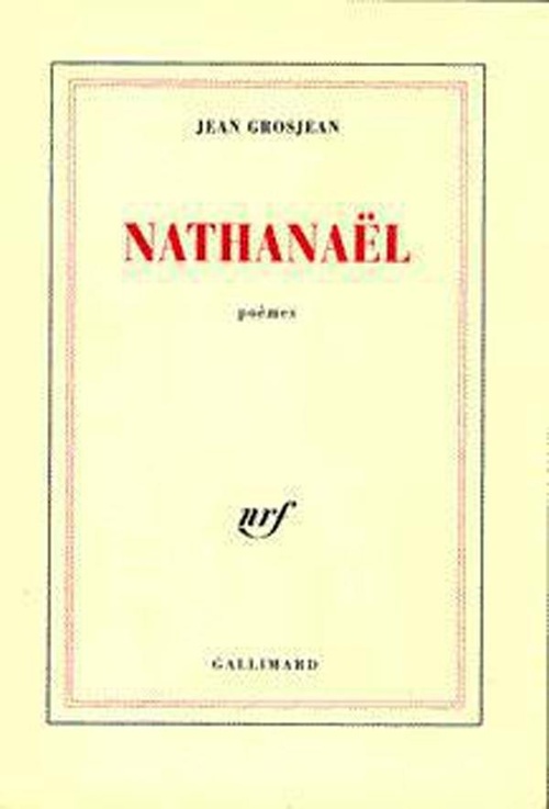 ebook cover of Nathanaël, by Jean Grosjean