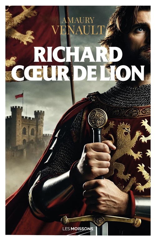 Couverture ebook de Richard coeur de Lion, de Amaury Venault
