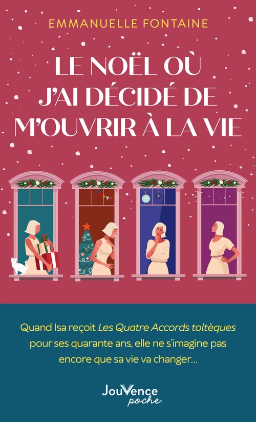 ebook cover of Le Noël où j´ai décidé de m´ouvrir à la vie, by Emmanuelle Fontaine
