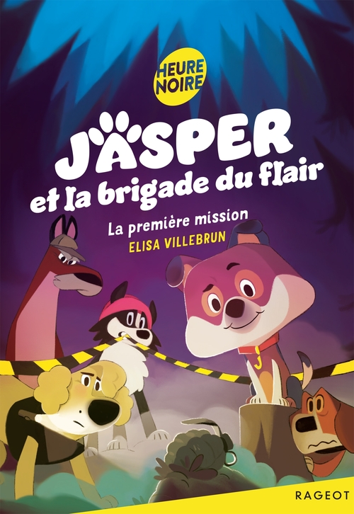 Couverture ebook de Jasper et la brigade du flair - La première mission, de Elisa Villebrun