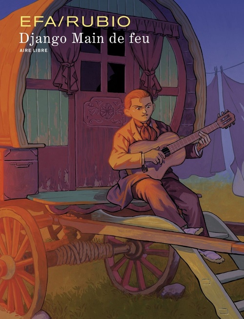 Couverture ebook de Django, main de feu, de Efa, Salva Rubio